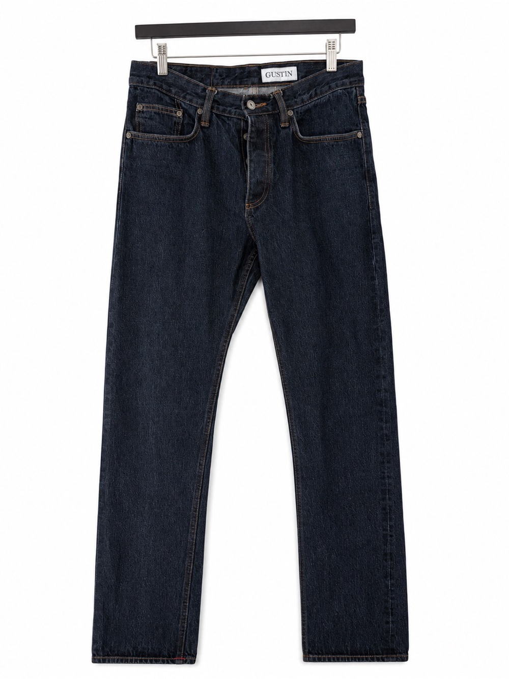 Gustin Men’s Dark Indigo Straight Jeans